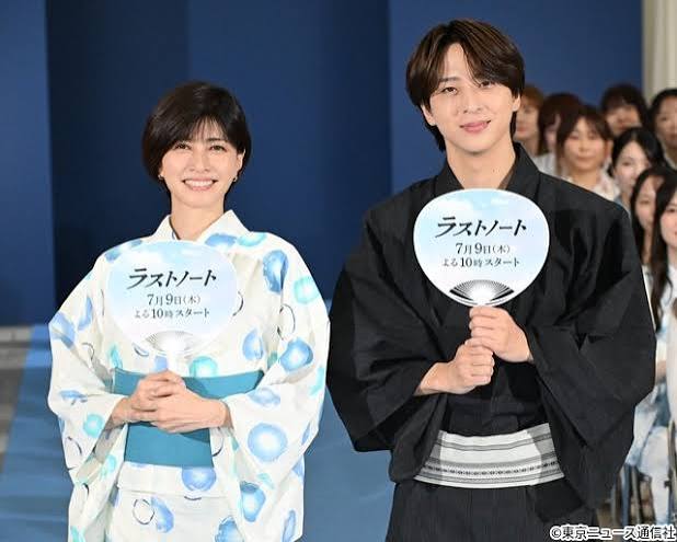 内田有紀＆寺西拓人「ラストノート」トークイベントに浴衣姿で登場！ “嵐の日”の撮影秘話も | TVガイドWeb
