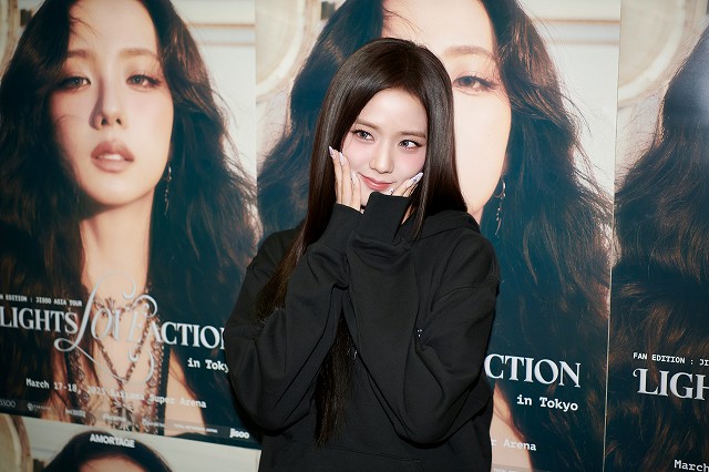 BLACKPINKのジス（JISOO）、初のソロファンミーティング「2025 JISOO ASIA TOUR: “LIGHTS, LOVE, ACTION!” in Tokyo」での様子